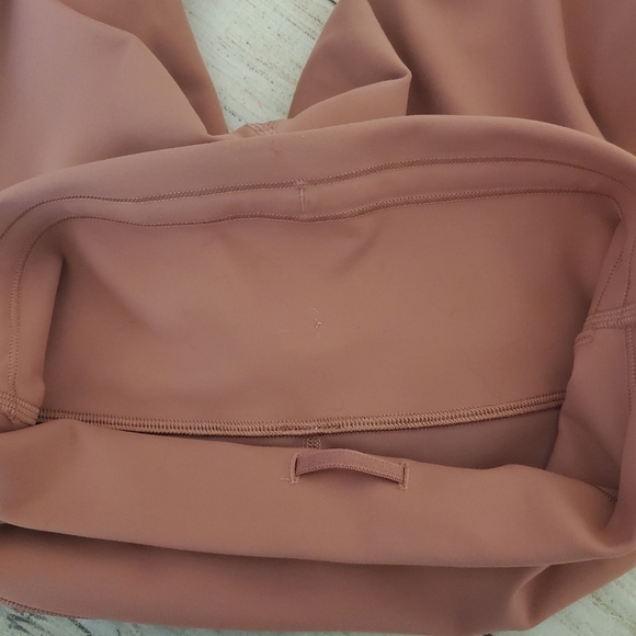Lululemon Womens Size 8 Wunder Train HR 25" Tight Leggings Brier Rose Pink   #67 - Picture 11 of 11